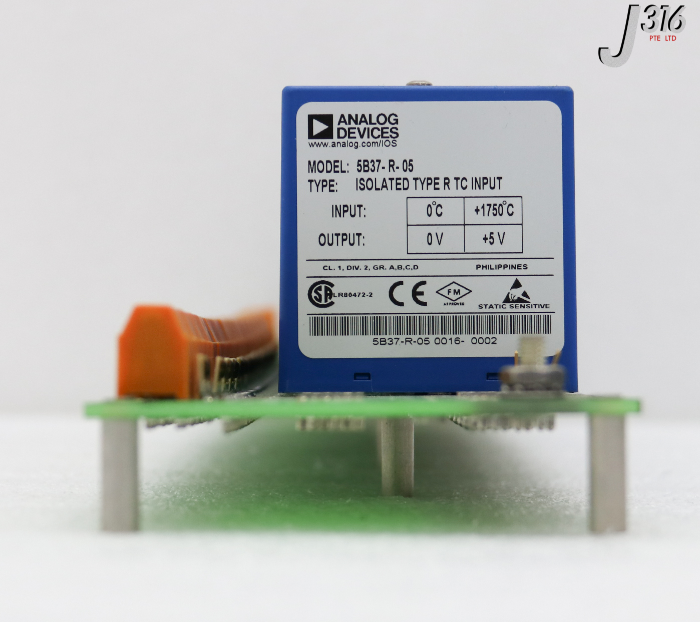 33276 ANALOG DEVICES PCB, 5B01 BACKPLANE SIG CONDITIONER 16CH